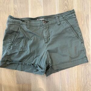 Y2K Women's Faded Glory Sz 12 Green Shorts